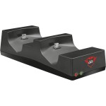 Trust GXT 235 Duo Charging Dock Βάση Φόρτισης για 2 χειριστήρια PS4 Μαύρη