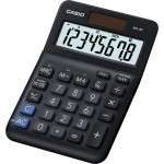 Casio Αριθμομηχανή Λογιστική 8 Ψηφίων σε Μαύρο Χρώμα