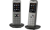Gigaset CL660HX Ασύρματο Τηλέφωνο Duo με Ελληνικό Μενού Γκρι