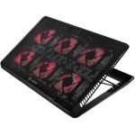 Savio COS-01 Cooling Pad για Laptop με 6 Ανεμιστήρες και Φωτισμό