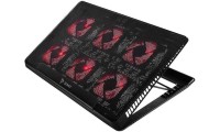 Savio COS-01 Cooling Pad για Laptop με 6 Ανεμιστήρες και Φωτισμό