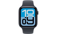 Apple Watch SE 3 Aluminium 44mm Αδιάβροχο με Παλμογράφο (Midnight Aluminium Case with Midnight Sport Band - M/L)
