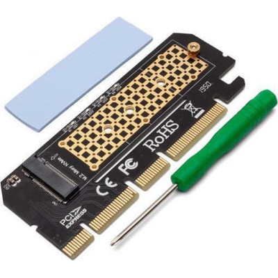 Savio Κάρτα PCIe σε M.2 NVMe M-Key
