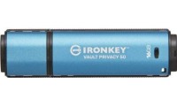 Kingston IronKey Vault Privacy 50 16GB USB 3.2 Stick με σύνδεση USB-C Μπλε