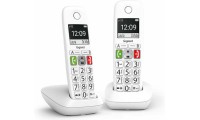 Gigaset E290 Duo Set Ασύρματο Τηλέφωνο Λευκό