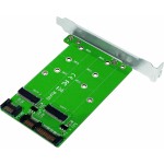 LogiLink 2x SATA to 2x M.2 SATA SSD Adapter (PC0086)