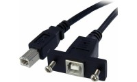 StarTech USB 2.0 Cable USB-B male - USB-B female Μαύρο 0.9m