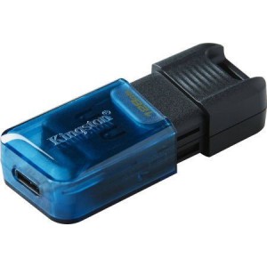 Kingston DataTraveler 80Μ 128GB USB 3.2 Stick με σύνδεση USB-C Μαύρο