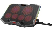 Conceptronic Ergo Cooling Pad για Laptop έως 17" με 6 Ανεμιστήρες και Φωτισμό