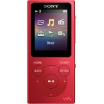 Sony NW-E394 MP4 Player (8GB) με Οθόνη LED LCD / TFT 1.77" Κόκκινο