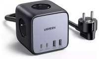 Ugreen Πολύπριζο 3 Θέσεων με 2 USB-A, 2 USB-C και Καλώδιο 1.8m