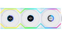 Lian Li UNI FAN SL Wireless LCD 120 Reverse Blade White