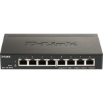 D-Link DGS-1100-08PV2 Managed L2 PoE+ Switch με 8 Θύρες Ethernet