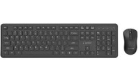 Gembird Slim Pro Ασύρματο Σετ Πληκτρολόγιο & Ποντίκι Αγγλικό US