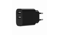 Gembird Φορτιστής Χωρίς Καλώδιο με 2 Θύρες USB-A Μαύρος (TA-UC-2A12-01)