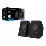 Conceptronic BJORN Ηχεία Υπολογιστή 2.0 με Bluetooth και Ισχύ 6W σε Μαύρο Χρώμα
