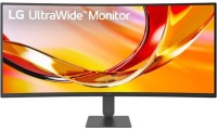 LG Ultrawide 34U640B-B VA Curved Monitor 34" WQHD HDR με Χρόνο Απόκρισης 5ms 144Hz 