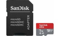 Sandisk Ultra microSDXC 1.5TB Class 10 U1 A1 UHS-I με αντάπτορα
