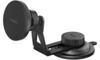 Belkin BoostCharge Magnetic Wireless Charging EV Mount Black