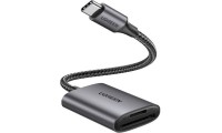 Ugreen CM401 Card Reader Type-C για SD/microSD Γκρι