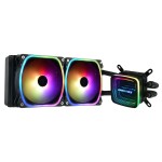 Enermax Aquafusion ADV 240 Υδρόψυξη Επεξεργαστή Διπλού Ανεμιστήρα 120mm για Socket AM4/AM5/1700/1200/115x με RGB Φωτισμό