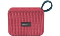 Kenwood AS-60BT Ηχείο Bluetooth 5W με Ραδιόφωνο Κόκκινο
