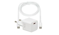 iBox Φορτιστής με Θύρα USB-C και Καλώδιο USB-C 30W Power Delivery Λευκός (C-38)