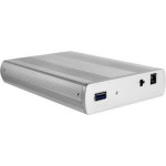 LogiLink Θήκη για Σκληρό Δίσκο 3.5" SATA III με σύνδεση USB3.0 σε Λευκό χρώμα