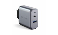 Satechi Φορτιστής Χωρίς Καλώδιο με Θύρα USB-A και Θύρα USB-C 30W Power Delivery Γκρι (ST-MCCAM-EU)