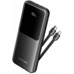 Vention Power Bank 10000mAh 22.5W με 2 Θύρες USB-A και Θύρα USB-C Μαύρο