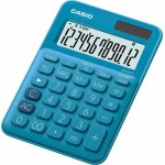 Casio Αριθμομηχανή Λογιστική MS-20UC 12 Ψηφίων σε Μπλε Χρώμα