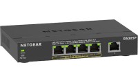 NetGear GS305P-300EUS Managed L3 PoE Switch με 4 Θύρες Gigabit (1Gbps) Ethernet