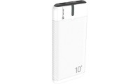 Tracer EnerGo Power Bank 10000mAh με 2 Θύρες USB-A και Θύρα USB-C White / Black