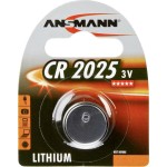 Ansmann Μπαταρία Λιθίου Ρολογιών CR2025 3V 1τμχ