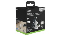 Belkin UltraCharge Pro 2-in-1 Magnetic Qi2 Charging Station 25W White