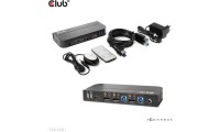 Club3D DisplayPort/HDMI KVM Switch For Dual DisplayPort CSV-7210