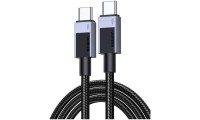 Ugreen USB 2.0 Cable USB-C male - USB-C male 100W Μαύρο 3m