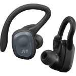JVC HA-ET45T In-ear Bluetooth Handsfree Ακουστικά με Αντοχή στον Ιδρώτα και Θήκη Φόρτισης Μαύρα