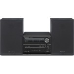 Panasonic Ηχοσύστημα 2.0 SC-PM254 20W (HiFi) με CD / Digital Media Player και Bluetooth Μαύρο