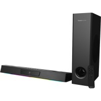 Creative Katana V2X Soundbar 90W 5.1 με Ασύρματο Subwoofer και Τηλεχειριστήριο Μαύρο