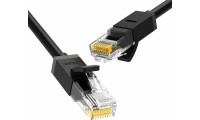 Ugreen U/UTP Cat.6 Καλώδιο Δικτύου Ethernet 5m Μαύρο 1τμχ