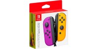 Nintendo Joy-Con Set Ασύρματο Gamepad για Switch Purple/Neon Orange