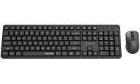 Gembird Silent Key Pro Ασύρματο Σετ Πληκτρολόγιο & Ποντίκι Αγγλικό US