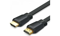 Ugreen HDMI 2.0 Flat Cable HDMI male - HDMI male 1.5m Μαύρο