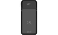 Savio BA-09 Power Bank 10000mAh με Θύρα USB-A και 2 Θύρες USB-C Μαύρο