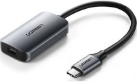 Ugreen Μετατροπέας USB-C male σε mini DisplayPort female Γκρι