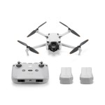 DJI Mini 3 Drone Fly More Combo (GL) 5.8 GHz με Κάμερα 4K 30fps HDR και Χειριστήριο, Συμβατό με Smartphone