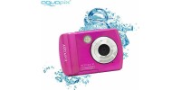 EasyPix Aquapix W2024 Splash Compact Φωτογραφική Μηχανή 5MP Αδιάβροχη Ροζ