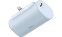 Baseus Compact Lightning Edition Power Bank 5000mAh 20W με Θύρα USB-C Μπλε