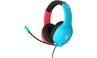 Turtle Beach Airlite Fit Wired Over Ear Gaming Headset Neon Blue & Red